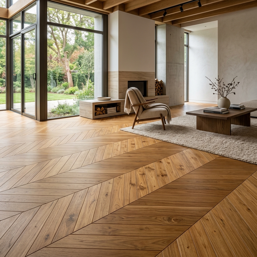 Chevron Teak Artisan